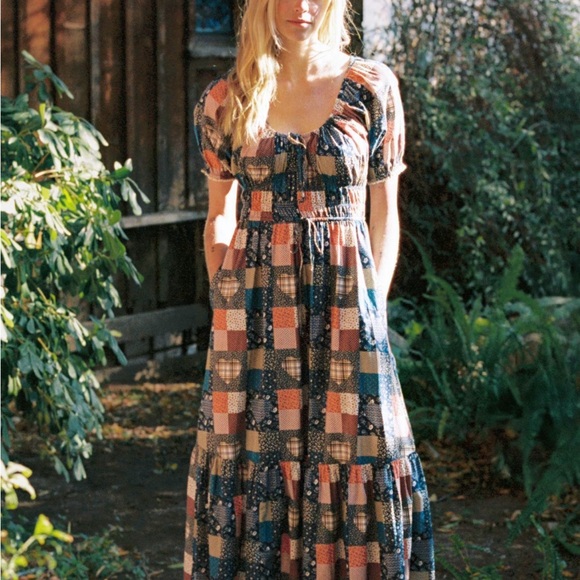 Dresses & Skirts - ISO: Patchwork blues Brynne size large